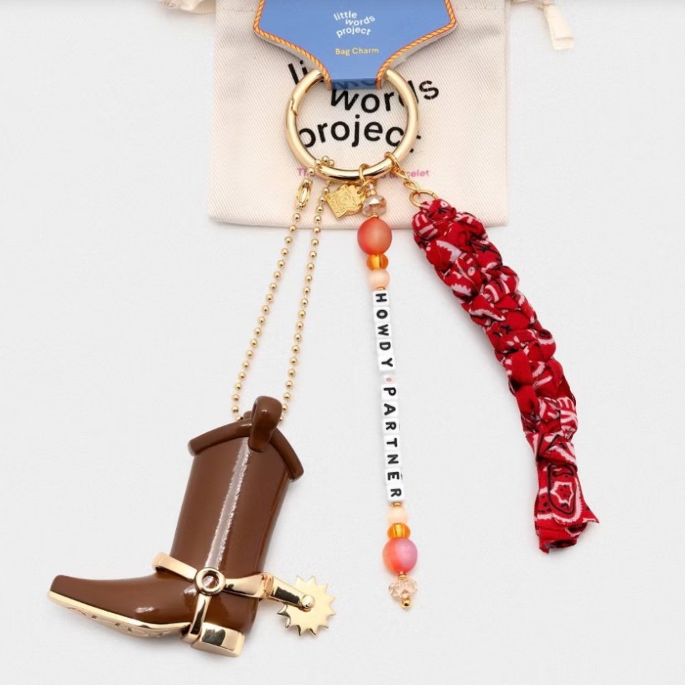 Little Words Project Pixar Toy Story Disney Keychain Andy Boot Bag Charm